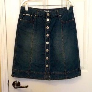 Liz &Co. Size P10 Denim Skirt
